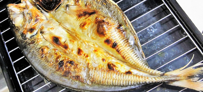 当店オススメの一夜干しの焼き方・食べ方